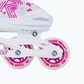 Dětské kolečkové brusle Roces Jokey 3.0 Girl white/pink 6