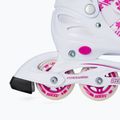 Dětské kolečkové brusle Roces Jokey 3.0 Girl white/pink 7