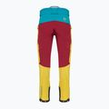 Pánské turistické kalhoty La Sportiva Crizzle EVO Shell yellow-maroon s membránou L76723320 2