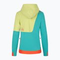 Dámská lezecká mikina LaSportiva Mood Hoody modro-zelená O65638728 2