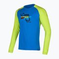 Pánské lezecké tričko longsleeve La Sportiva Stripe Cube Long Sleeve electric blue/lime punch