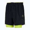 La Sportiva Trail Bite pánské běžecké šortky černá/žlutá P79999729 5
