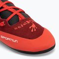 Dětské lezecké boty La Sportiva Stickit chili/ poppy 7