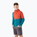 Pánská treková mikina La Sportiva Mood Hoody modro-oranžová N71623313