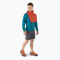Pánská treková mikina La Sportiva Mood Hoody modro-oranžová N71623313 2