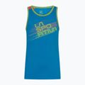 Pánské lezecké tričko La Sportiva Stripe Tank modré H13623313