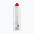 Cyklistická láhev Elite Jet 750 ml clear/red logo