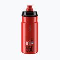 Cyklistická láhev Elite Jet 550 ml red/grey logo