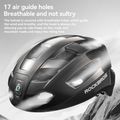 Cyklistická helma Rockbros 100036001 With Remote Control and Warning Light black 2