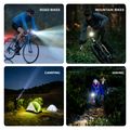 Přední cyklistické světlo Rockbros 2410008003 Bike Front Light 1500 Lumen black 7