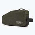 Brašna na rám kola Brooks England Scape Top Tube with bolts 0,9 l mud green 2