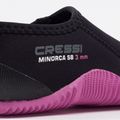 Neoprenové boty  Cressi Minorca Shorty 3 mm black/pink 7