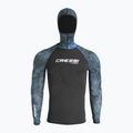 Pánské plavecké tričko Longsleeve Cressi Cobia Hunter camo blue 2