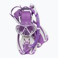 Dětská potápěčská souprava Cressi Rocks Jr Dive lilac/white