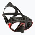 Potápěčská maska Cressi Zeus black/red 6