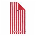 Rychleschnoucí ručník Cressi Microfiber Stripe červený XVA871160