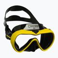 Potápěčská maska Cressi A1 Anti Fog černá/žlutá