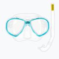 Dětská sada na šnorchlování Cressi Perla Jr + Minigringo clear/aquamarine 2