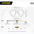 Potápěčská maska Cressi Fiji black/black 6