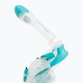 Celoobličejová šnorchlovací maska Cressi Java Full Face clear/aquamarine 7