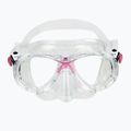 Potápěčská sada Cressi Marea + Seal Dry Jr clear/pink 4