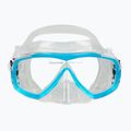 Potápěčská souprava Cressi Estrella + Seal Dry clear/aquamarine 4