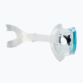 Potápěčská souprava Cressi Estrella + Seal Dry clear/aquamarine 5
