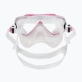 Potápěčská sada Cressi Estrella + Seal Dry clear/pink 6