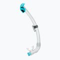 Dětský šnorchl Cressi Seal Dry clear/aquamarine