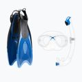 Sada na šnorchlování Cressi Palau Marea Dry Bag Set blue/azure