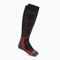 Lyžařské ponožky Mico Medium Weight Superthermo Natural Marino Ski black/red