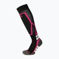 Dětské lyžařské ponožky Mico Medium Weight Warm Control Ski nero/fucsia