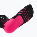 Dámské lyžařské ponožky Mico Medium Weight Warm Control Ski black/fluorescent fuchsia 4