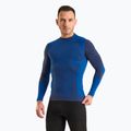 Pánská termoakční mikina Mico Warm Control Round Neck piombo