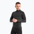 Pánská termoakční mikina Mico Warm Control Zip Neck nero