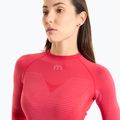 Dámská termoakční mikina Mico Warm Control Round Neck fragola 3