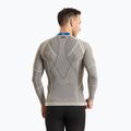 Pánská termoakční mikina Mico Odor Zero Round Neck grigio 2