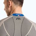 Pánská termoakční mikina Mico Odor Zero Round Neck grigio 3