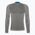 Pánská termoakční mikina Mico Odor Zero Round Neck grigio 6