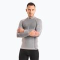 Pánská termoakční mikina Mico Odor Zero Mock Neck grigio