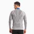 Pánská termoakční mikina Mico Odor Zero Mock Neck grigio 2