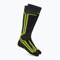 Lyžařské ponožky Mico Light Weight Odor Zero X-Static Ski anthracite/fluorescent yellow