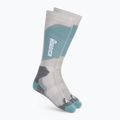 Dětské lyžařské ponožky Nordica Tech Junior grey/lichen blue/cool grey