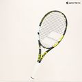 Dětská tenisová raketa Babolat Pure Aero Junior 26 šedo-žlutá 140465 8