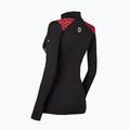 Dámská termo mikina  Newland Snowdrop Half Zip black/red 2