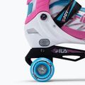 Dětské kolečkové brusle FILA Joy G white/pink/light blue 9