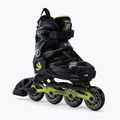 Dětské kolečkové brusle FILA Wizy Alu black/lime