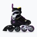 Dětské kolečkové brusle FILA Wizy G black/yellow magenta 2