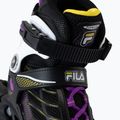 Dětské kolečkové brusle FILA Wizy G black/yellow magenta 5