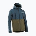 Pánská cyklistická bunda Northwave Easy Out Softshell tmavě modrá / lesní zelená 5